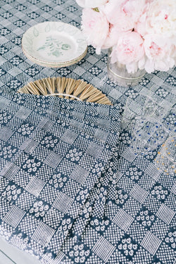 Stonington Blue Patchwork Placemats