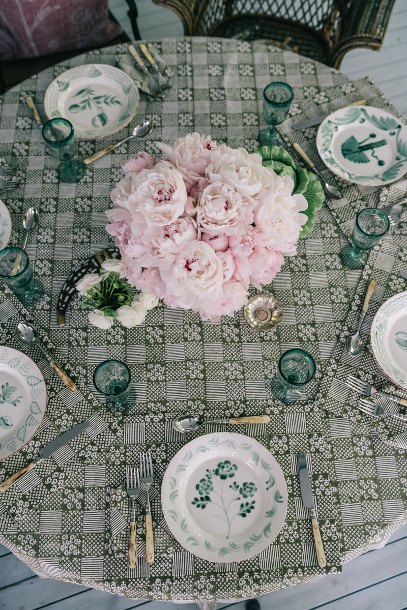 Olive Patchwork Placemats