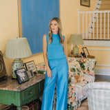 Julia Pant - Cornflower Blue