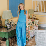 Julia Pant - Cornflower Blue