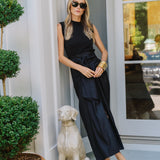 Cartagena Wrap Skirt - Noir