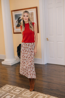 Park Avenue Skirt - Turkish Paisley