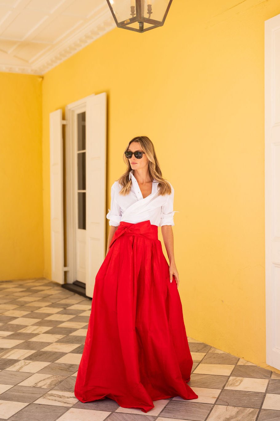 Ball Skirt - Fiery Red – Julia Amory
