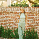 Julia Pant Cord - Pistachio