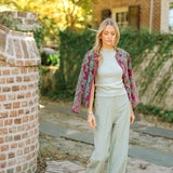 Julia Pant Cord - Pistachio