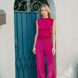 Julia Pant Cord - Magenta