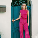 Julia Pant Cord - Magenta