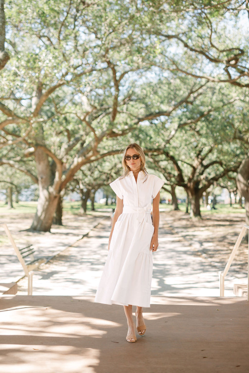 Betty Dress - Blanc