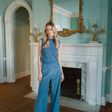 Julia Pant Cord - Azure