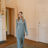 Metallic Pant - Silver