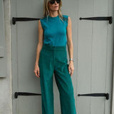 Julia Pant Cord - Verdigris