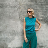 Julia Pant Cord - Verdigris