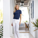 Bell Pant Twill - White