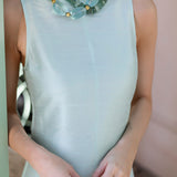 Slim Jane Dress - Seaglass