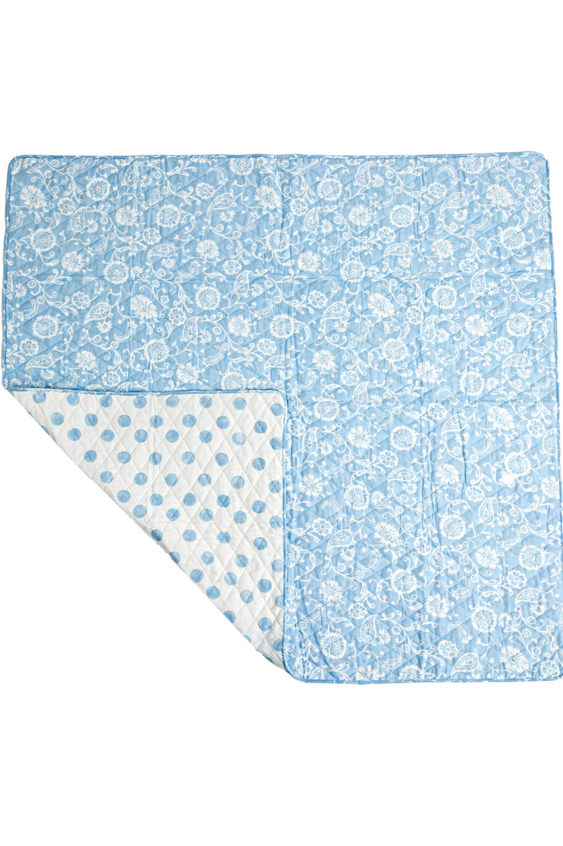 Gracie Petunia Polka Dot Baby Blanket Julia Amory
