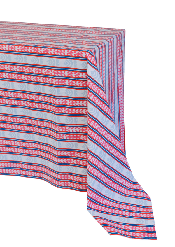 Carnival Mustique Stripe Tablecloth (Round & Rectangular)