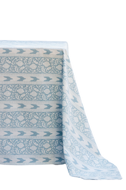 Chambray Island Ikat Tablecloth (Round & Rectangular)