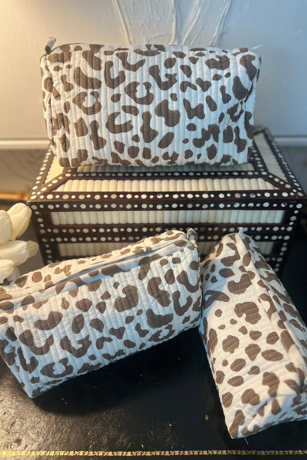 Snow Leopard Toiletry Set